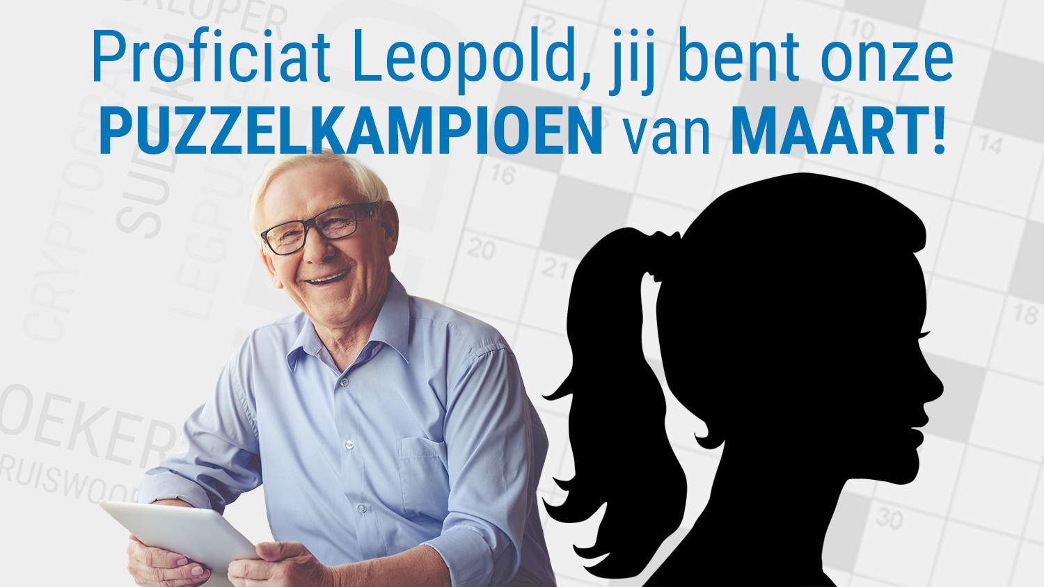 Leopold is PuzzelKampioen van maart!