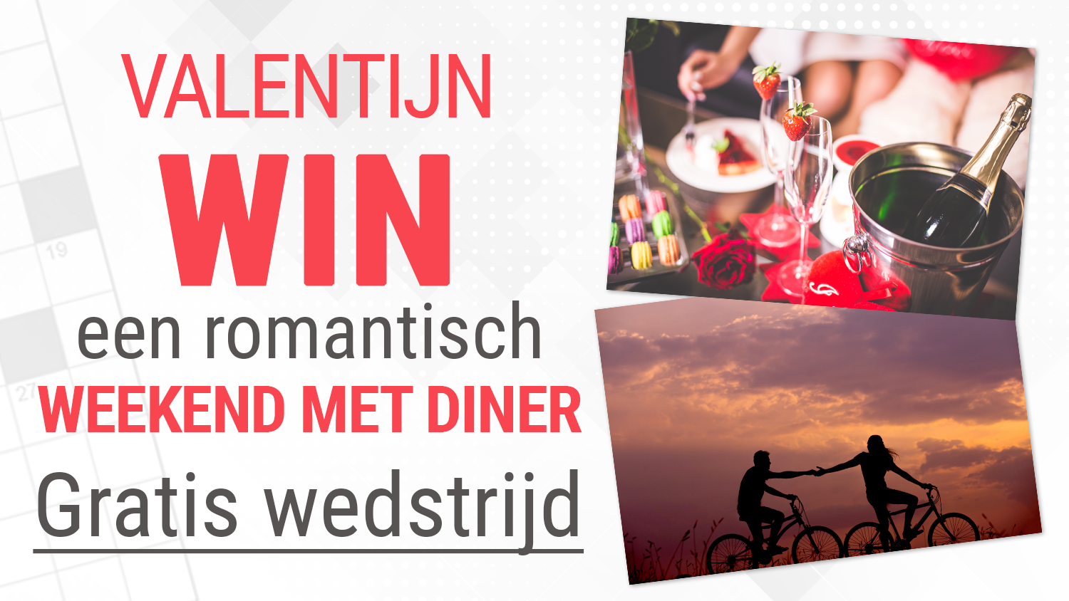 Gratis Valentijnwedstrijd: win een romantisch weekendje weg!